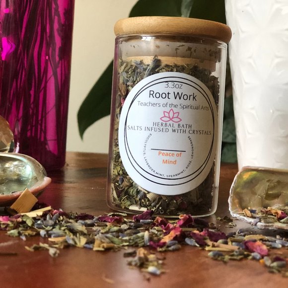 Bath Salts, infused with crystals, bundle or single - Picture 3 of 6